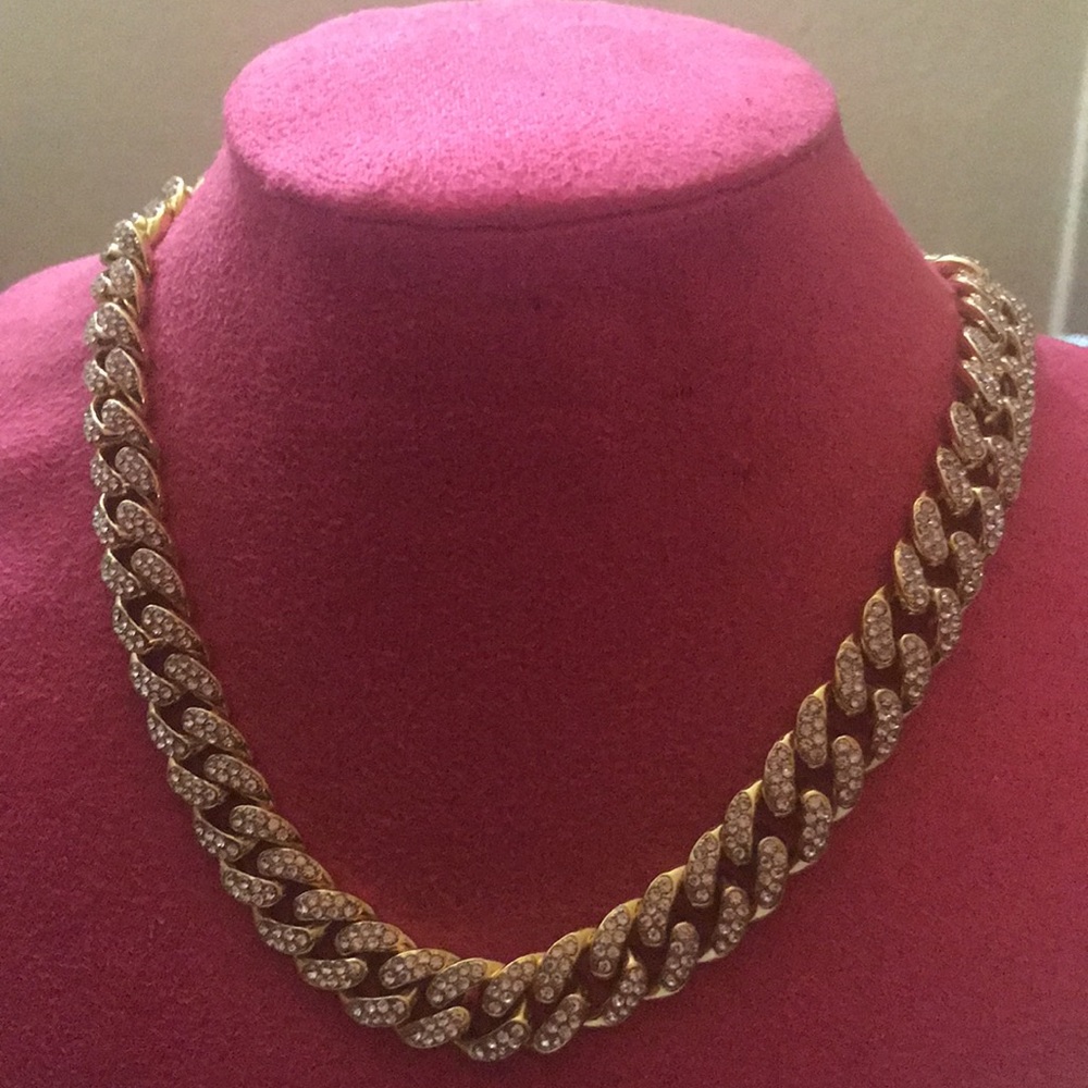 Diamonds Cuban link chain